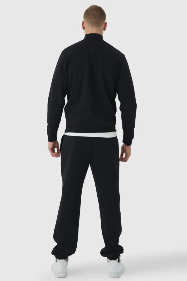 boohooMAN Regular Fit OFCL Embroidered Funnel Neck Tracksuit | Tracksuits