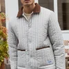 boohooMAN Regular Lightweight Quilted Coach Jacket | Man | Coats & Jackets