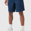 boohooMAN Relaxed Fit Elasticated Waist Chino Shorts in | Trousers | Shorts