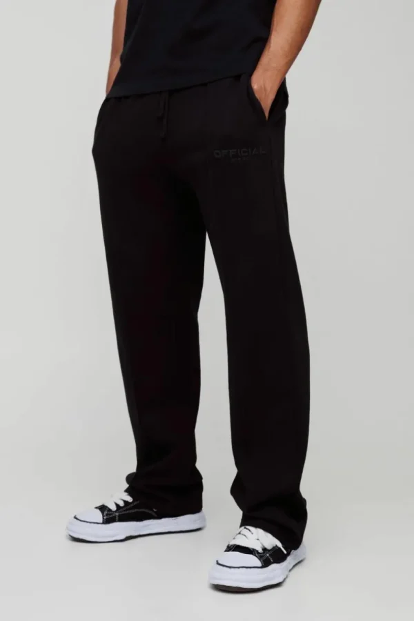 boohooMAN Relaxed Fit Heavyweight Pintuck Jogger | Joggers