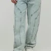 boohooMAN Relaxed Fit Rigid Seam Detail Jeans | Denim | Going Out Denim