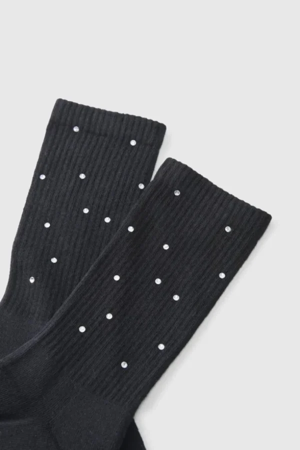 boohooMAN Rhinestone Socks | Underwear & Socks | Underwear & Socks