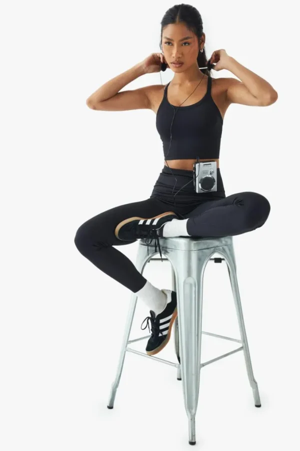 boohoo Seamless Rib Legging | Women Shirts | Foundation