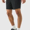 boohooMAN Shorter Length Relaxed Fit Elasticated Waist Chino Shorts in | Trousers | Shorts