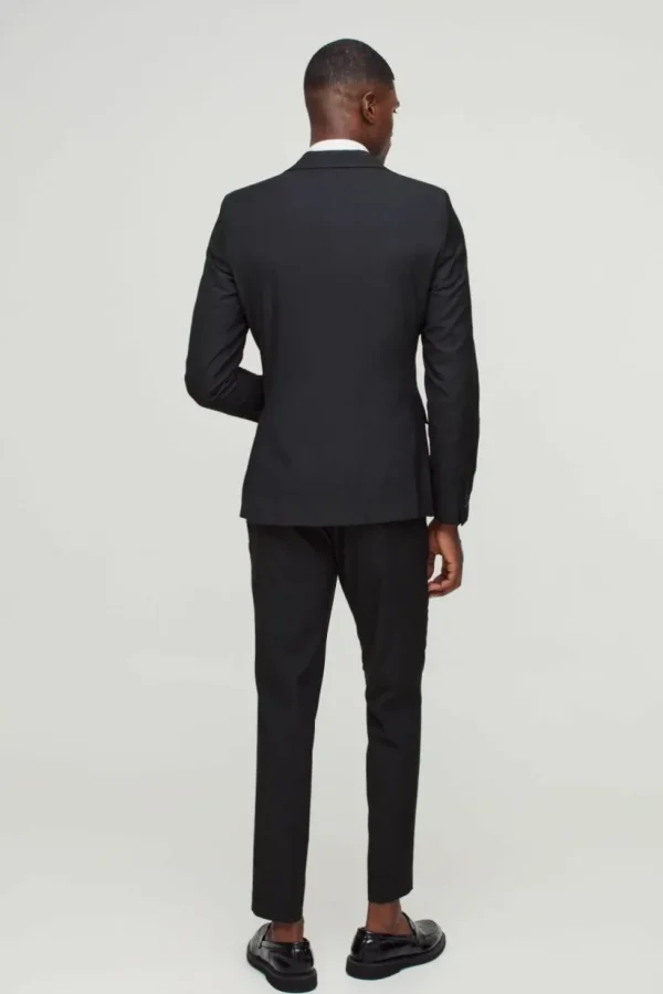 boohooMAN Skinny Cropped Suit Trousers | Suits Trousers | Going Out