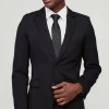 boohooMAN Skinny Fit Single Breasted Jersey Blazer | Suits & Tailoring | Suits & Tailoring