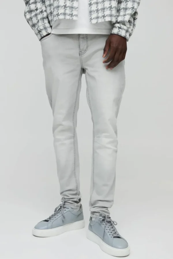 boohooMAN Skinny Stretch Jean In | Denim | Going Out Denim