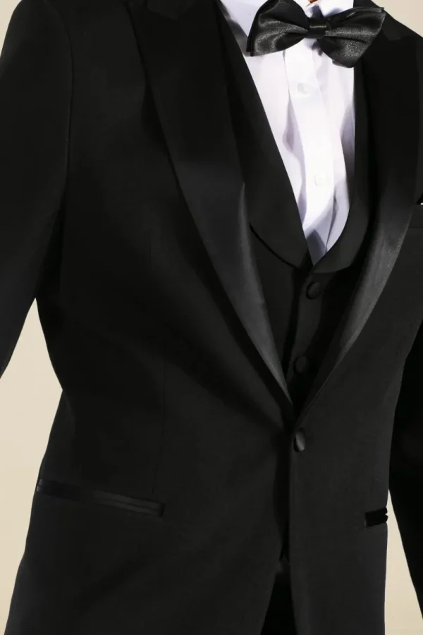 boohooMAN Skinny Tuxedo Single Breasted Suit Jacket | Suit Blazers | Going Out