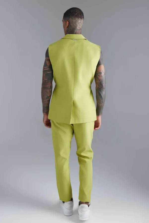 boohooMAN Skinny Zip Suit Trouser | Suits & Tailoring | Suits & Tailoring