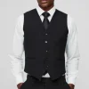 boohooMAN Slim Waistcoat | Suits & Tailoring | Suits & Tailoring