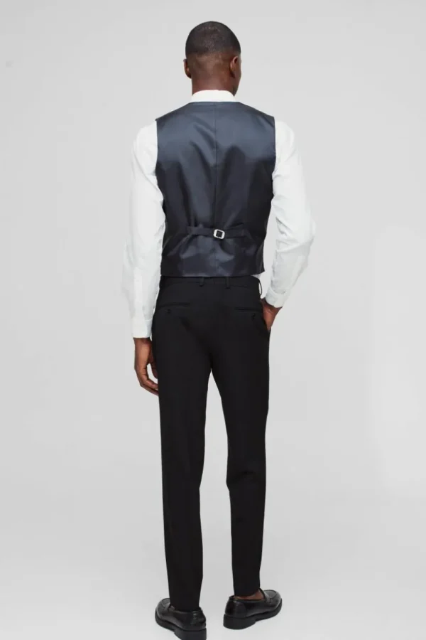 boohooMAN Slim Waistcoat | Suits & Tailoring | Suits & Tailoring