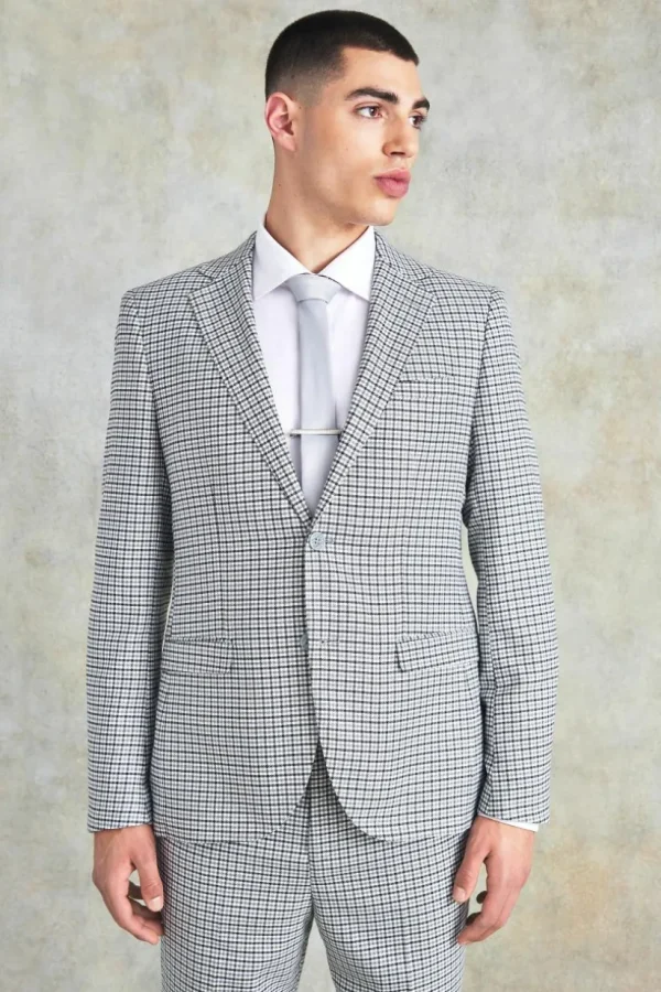 boohoo Slim Check Suit | Sets & Coords | Suits & Tailoring