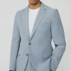 boohooMAN Slim Fit Pleated Blazer | Suit Blazers | Suits & Tailoring