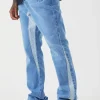 boohooMAN Slim Flare Panel Jeans | Denim | Going Out Denim