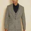 boohooMAN Slim Single Breasted Check Suit Jacket | Suits & Tailoring | Suits & Tailoring