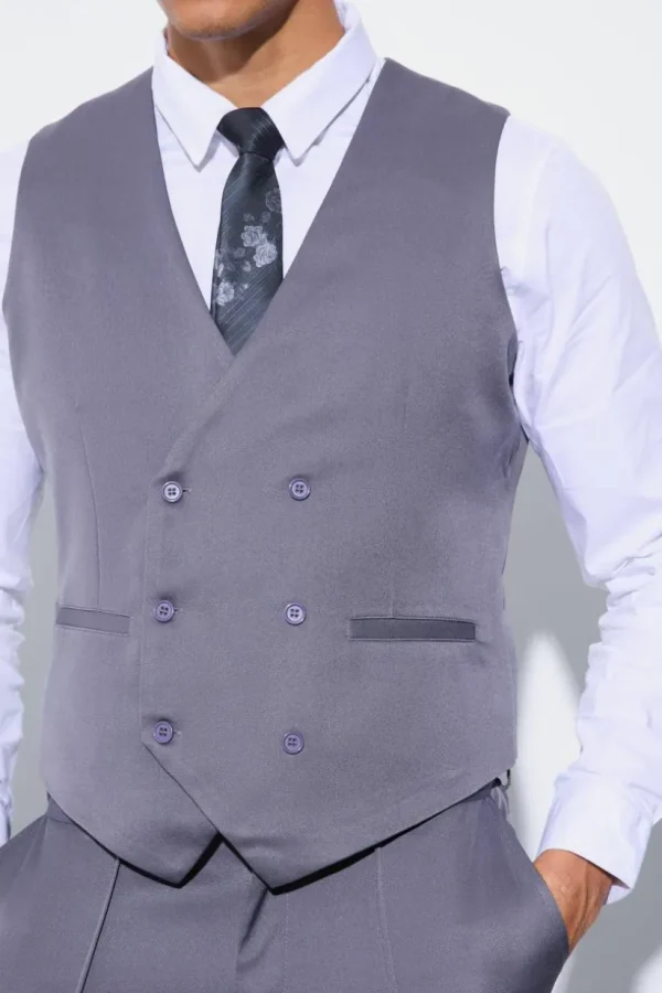 boohooMAN Slim Waistcoat | Suits & Tailoring | Suits & Tailoring