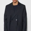 boohooMAN Split Hem Oversized Suit Jacket | Suits & Tailoring | Suits & Tailoring