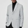 boohooMAN Straight Fit Boucle Single Breasted Blazer | Man | Coats & Jackets