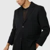 boohooMAN Straight Fit Cross Applique Blazer | Suits & Tailoring | Suits & Tailoring