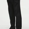 boohooMAN Straight Leg Pleated Elasticated Waist Trouser | Going Out