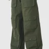 boohooMAN Super Baggy Ripstop Multi Pocket Cargo Trousers | Trousers | Cargo Trousers