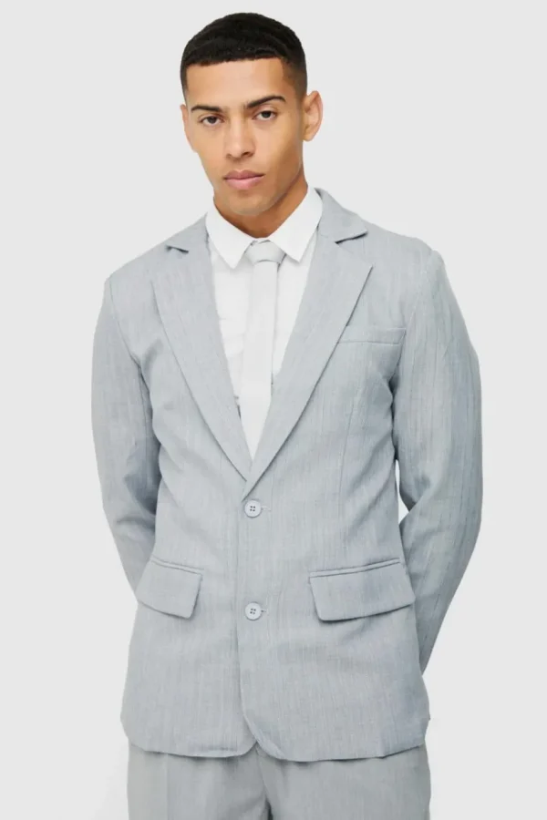 boohooMAN Super Skinny Check Single Breasted Jacket | Suits & Tailoring | Suits & Tailoring