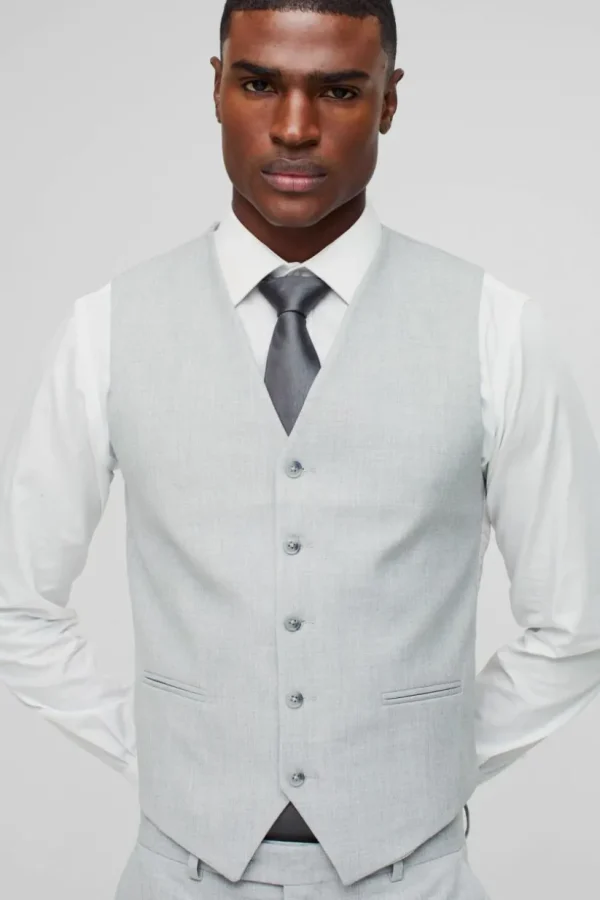 boohooMAN Super Skinny Waistcoat | Suits & Tailoring | Suits & Tailoring