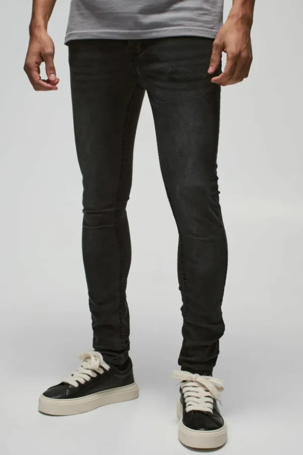 boohooMAN Super Skinny Stretch Jean In | Denim | Going Out Denim