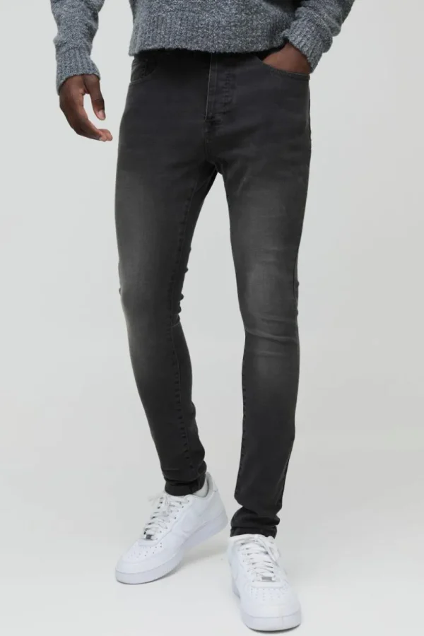 boohooMAN Super Skinny Stretch Jean | Going Out | Denim