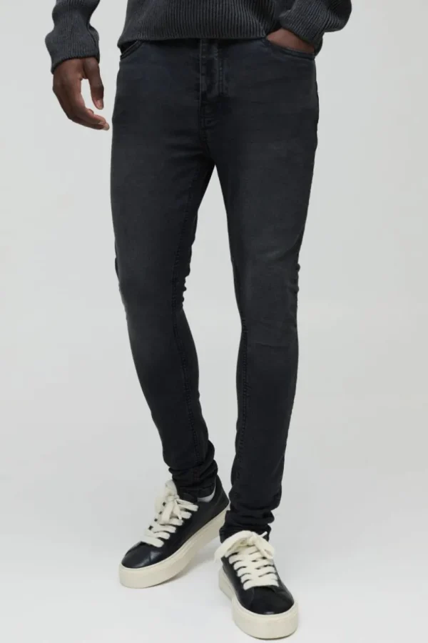 boohooMAN Super Skinny Stretch Jean | Denim | Going Out Denim