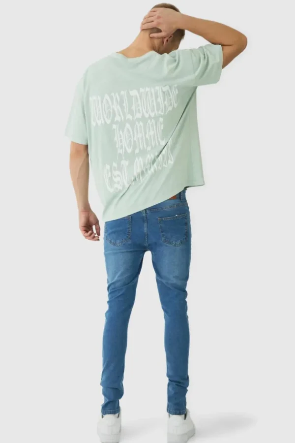 boohooMAN Super Skinny Stretch Jean In | Denim | Going Out Denim