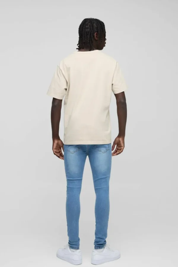 boohooMAN Super Skinny Stretch Jean | Denim | Going Out Denim