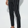 boohooMAN Super Skinny Stripe Suit Trousers | Suits & Tailoring | Suits & Tailoring