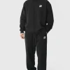 boohooMAN Tall 13 Embroidered Sweat Tracksuit | Tracksuits