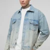 boohooMAN Tall Classic Oversized Denim Jacket | Man | Coats & Jackets