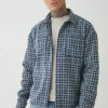 boohooMAN Tall Heavy Weight Boucle Shacket | Shirts | Going Out Shirts