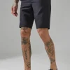 boohooMAN Tall Man Active 10inch Golf Short | Gym Clothes