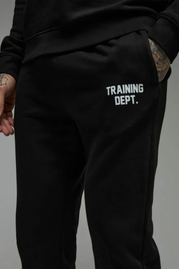 boohooMAN Tall Man Active Training Dept. Regular Joggers | Gym Joggers