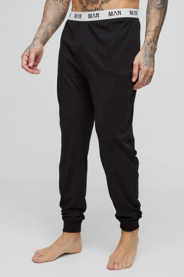 boohooMAN Tall Man Loungewear Cuffed Joggers | Loungewear