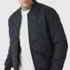 boohooMAN Tall Official Quilted Bomber Jacket In | Man | Coats & Jackets