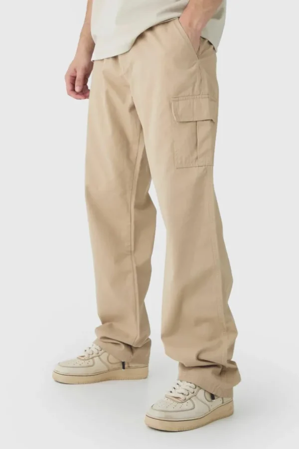 boohooMAN Tall Relaxed Fit Cargo Trousers | Trousers | Cargo Trousers