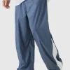 boohooMAN Tall Side Panel Track Pants in | Trousers