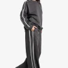 boohoo Tall Side Stripe Wide Leg Joggers | Women Shirts | Foundation