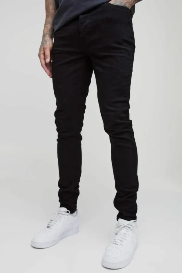 boohooMAN Tall Skinny Stretch Jeans | Denim | Going Out Denim