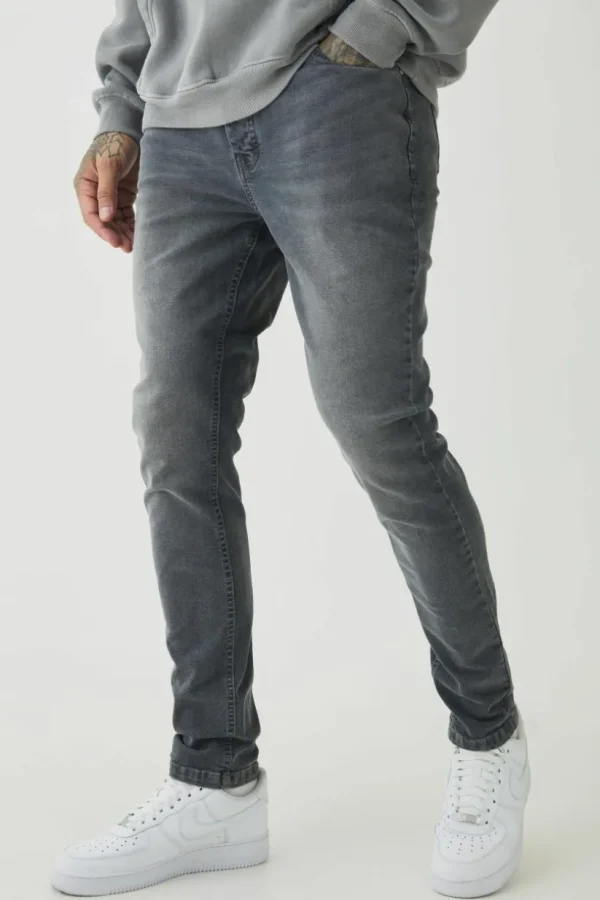 boohooMAN Tall Skinny Stretch Jeans | Denim | Going Out Denim