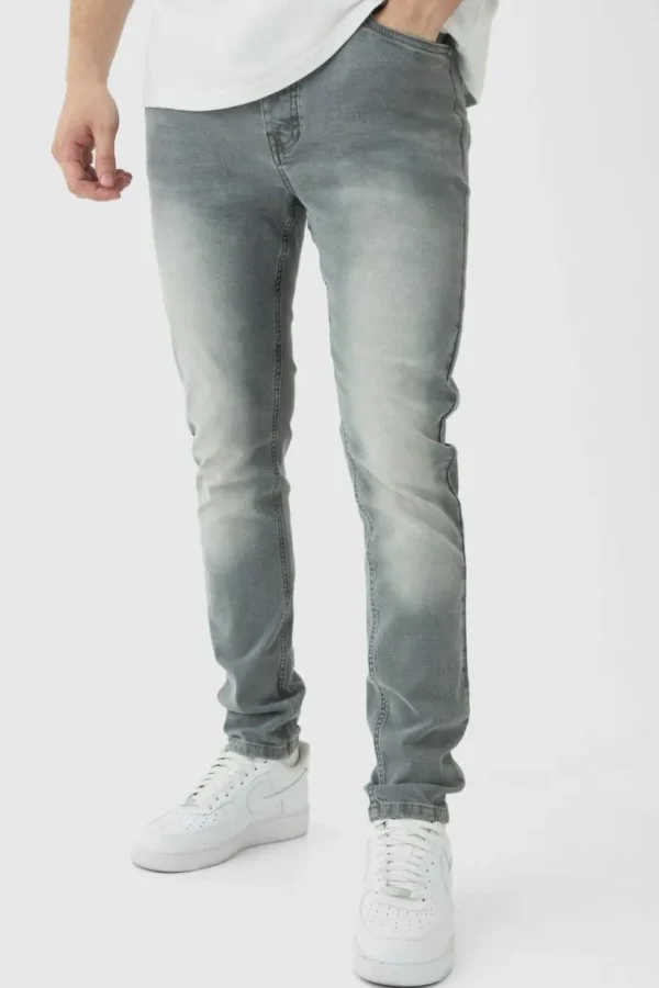 boohooMAN Tall Slim Rigid Jeans | Denim | Going Out Denim