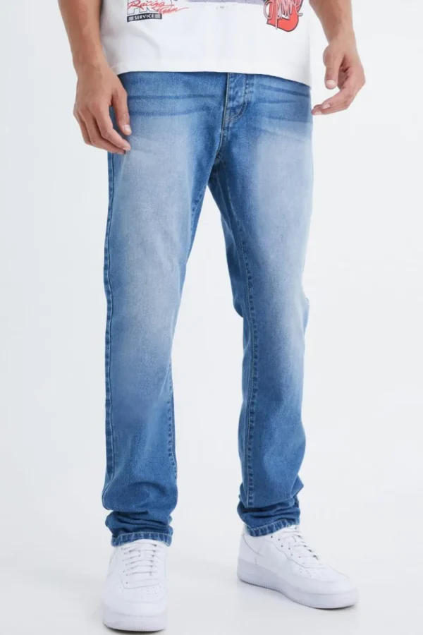 boohooMAN Tall Slim Rigid Jeans | Trousers | Denim