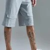 boohooMAN Tall Smart Cargo Shorts | Suits & Tailoring | Suits & Tailoring