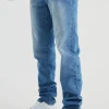 boohooMAN Tall Straight Rigid Jeans | Trousers | Denim