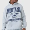 boohooMAN Tall Western Varsity Oversized Hoodie | Hoodies & Sweats